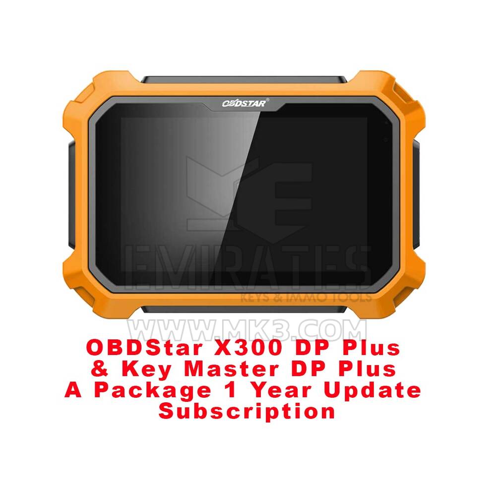 OBDStar X300 DP Plus и Key Master DP Plus A Package, подписка на обновления на 1 год