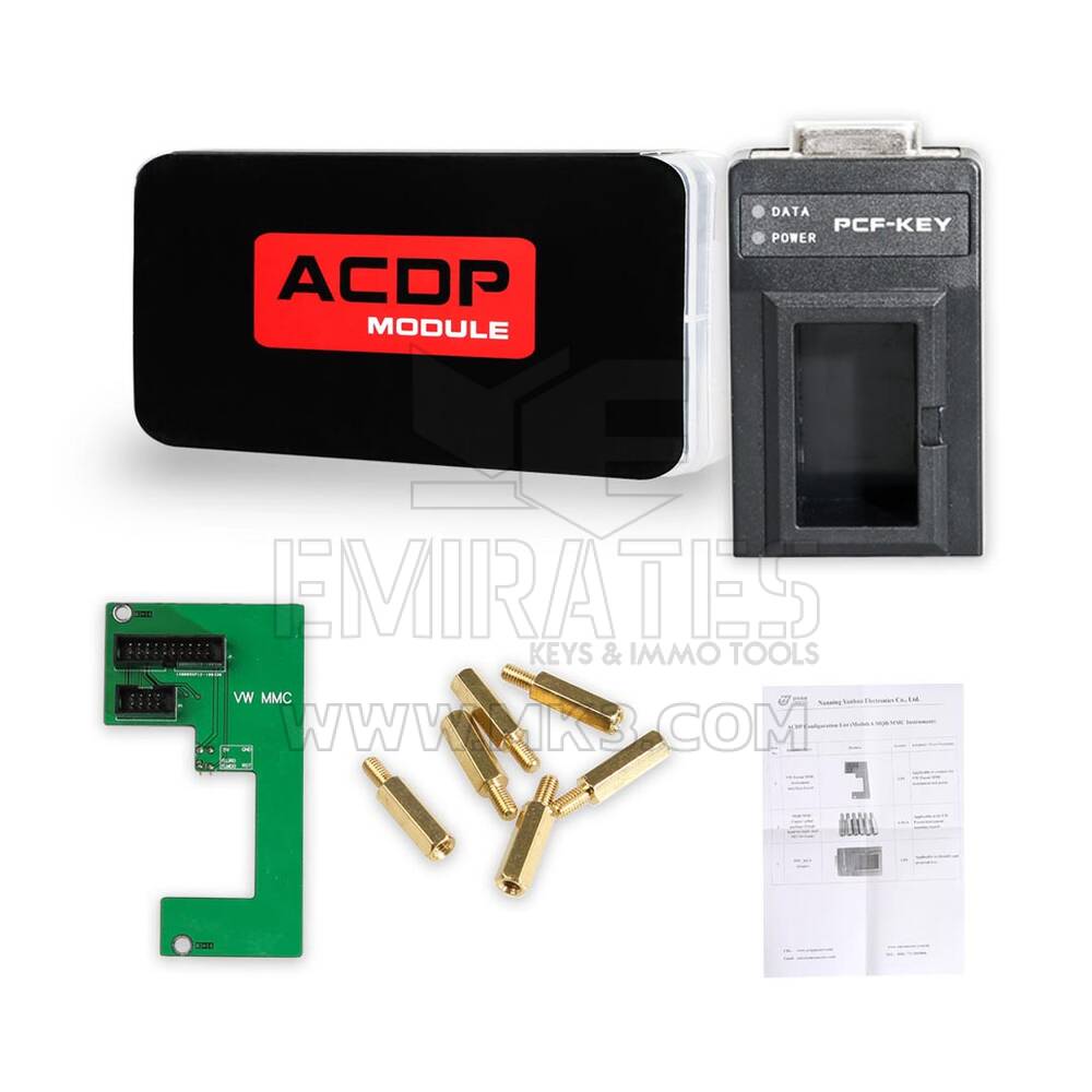 Yanhua – Mini Module ACDP 6 pour VW MQB/MMC IMMO, réglage du kilométrage, nouvel adaptateur de clé PCF