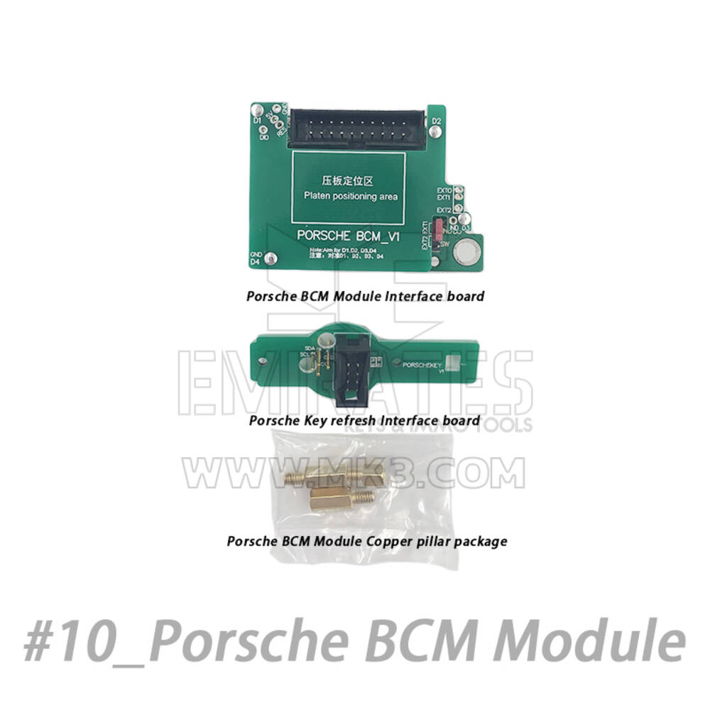 Kit d'extension Yanhua ACDP Porsche Module 10