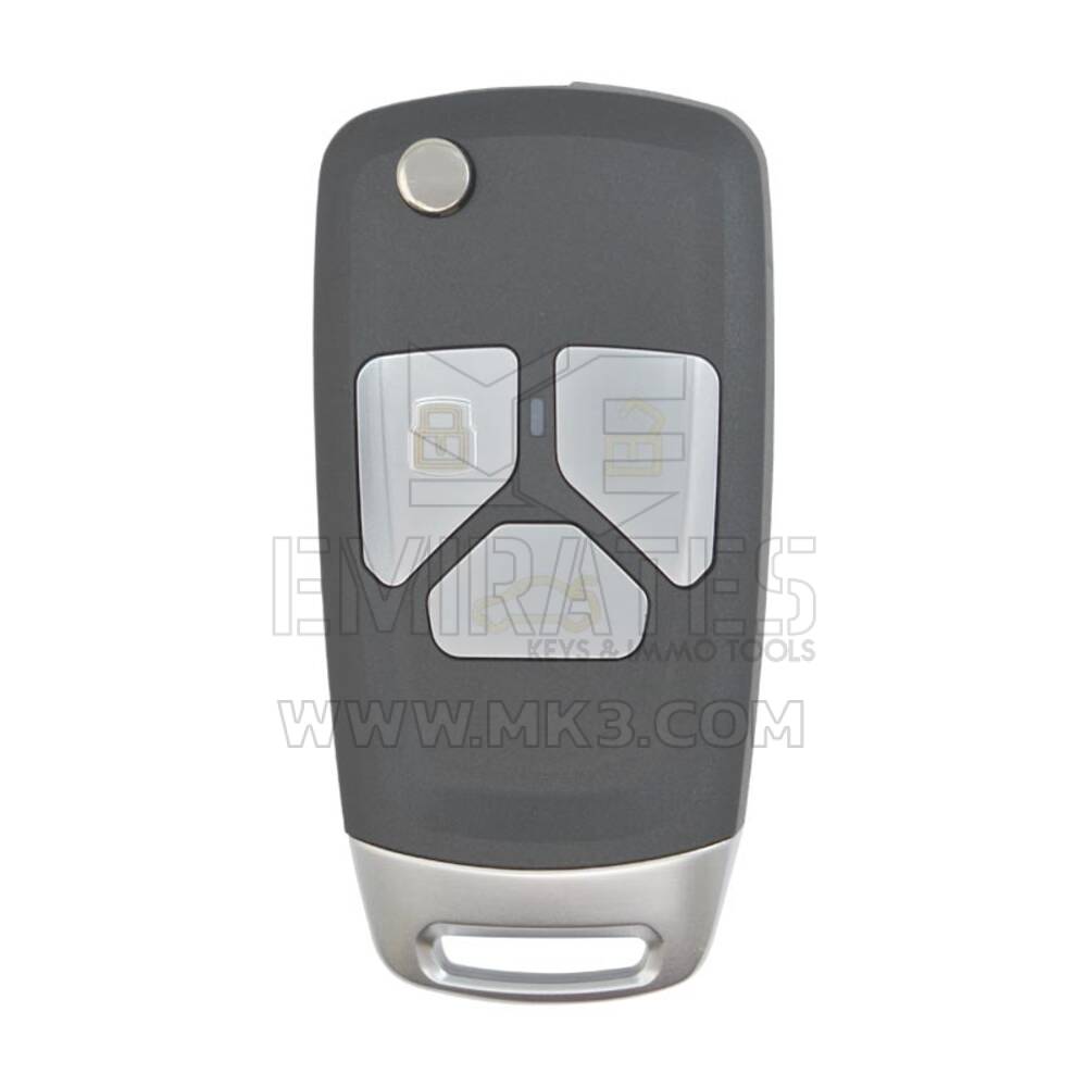 Keydiy KD Universal Flip Remote 3 Botones Audi Tipo NB27-3