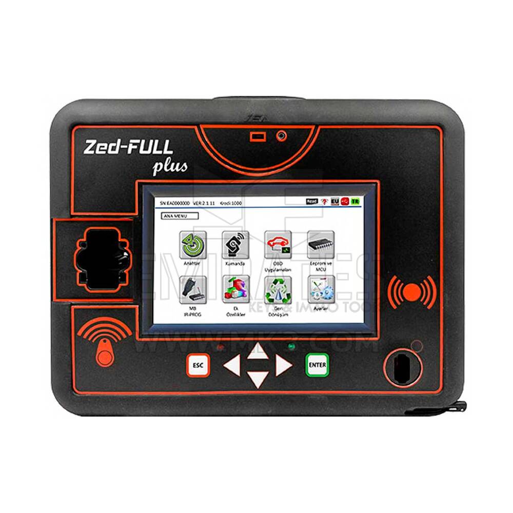 Dispositivo de programación de llaves con transpondedor todo en uno ZED-FULL Zed Full Plus Estambul Anahtar