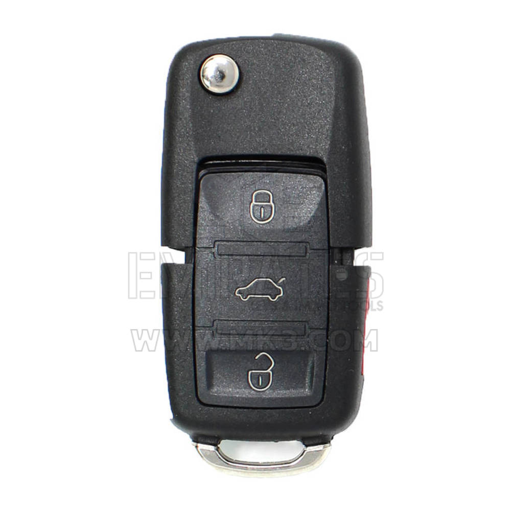 Keydiy KD Chiave Telecomando Universale Flip 3+1 Pulsanti Volkswagen Tipo B01-3+1