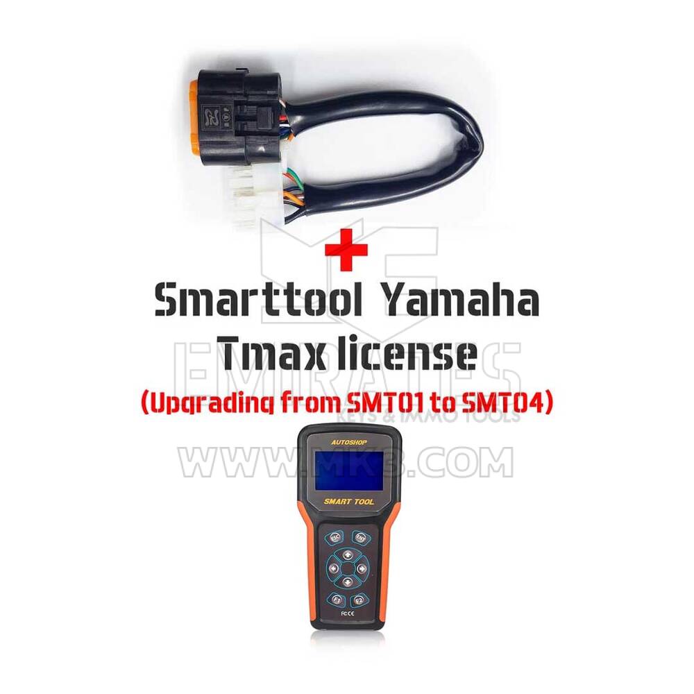 Activation de licence Autoshop Yamaha Tmax pour SmartToolV1 avec câble