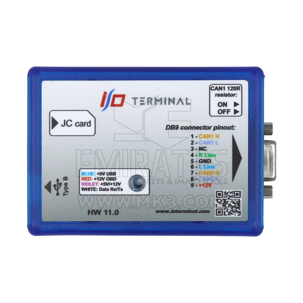 Terminal de E/S Dispositivo multiherramienta y cable OBD de terminal de E/S | MK3