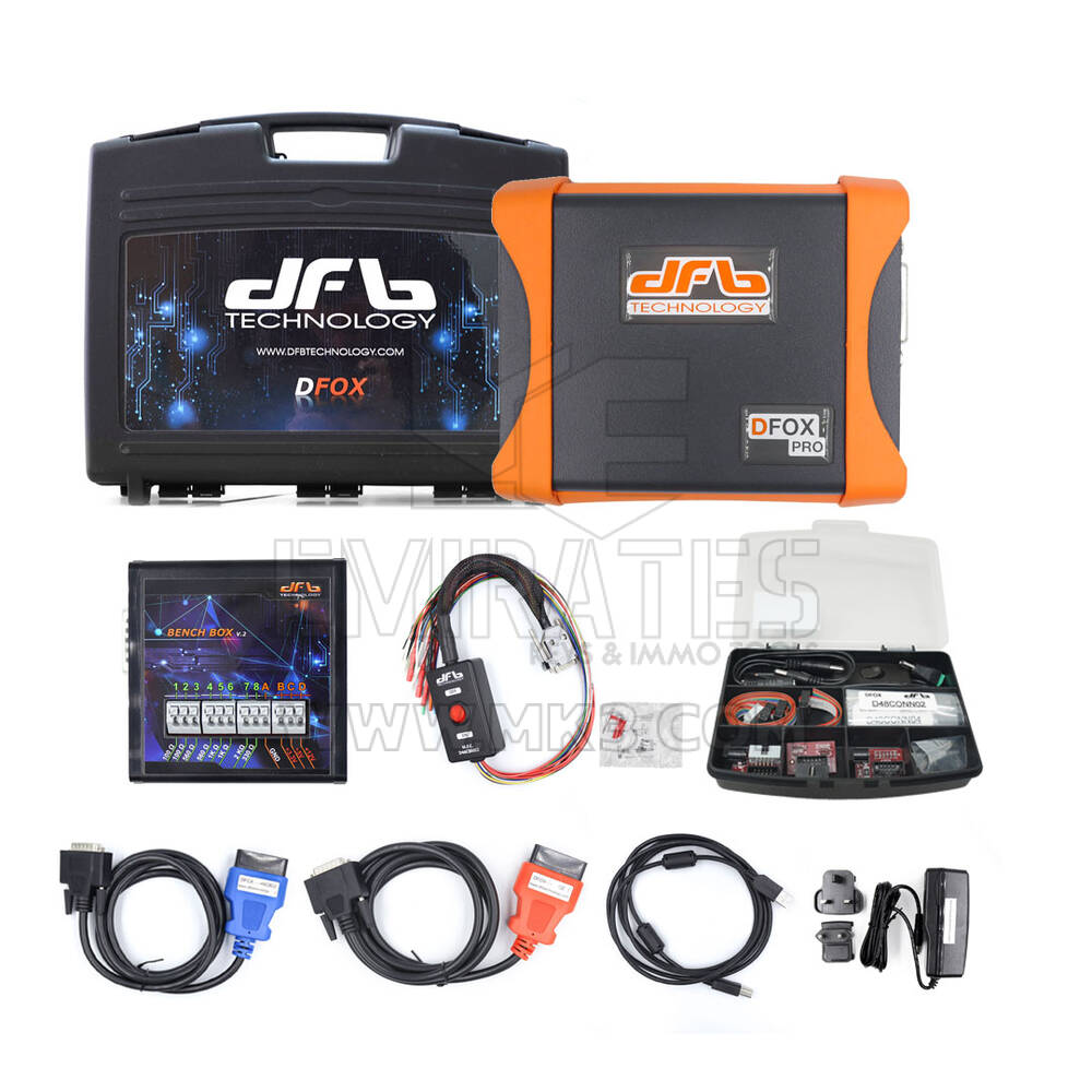 Dfox Master Full OBD Başlangıç + Ağır + Pro Gelişmiş ECU Programlama Paketi | MK3