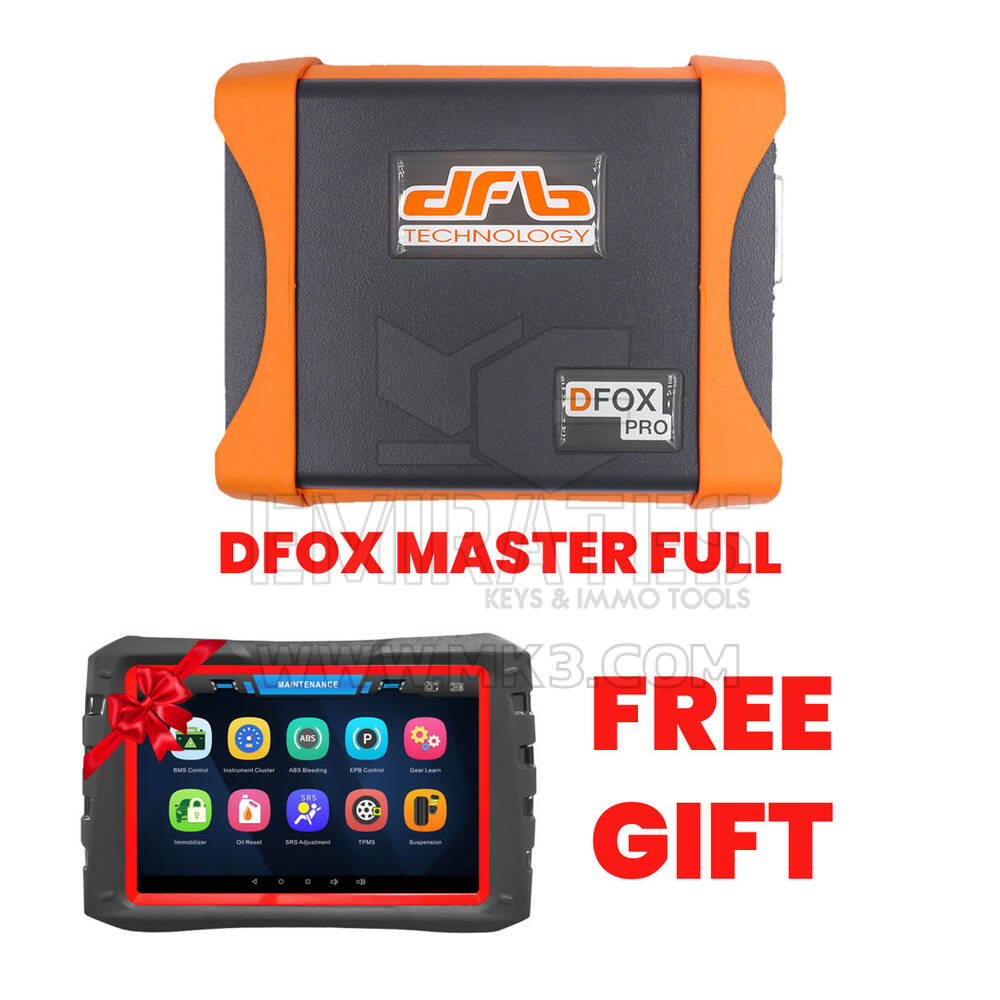 Dfox Master Full Package + free Autek BossComm IFIX-980