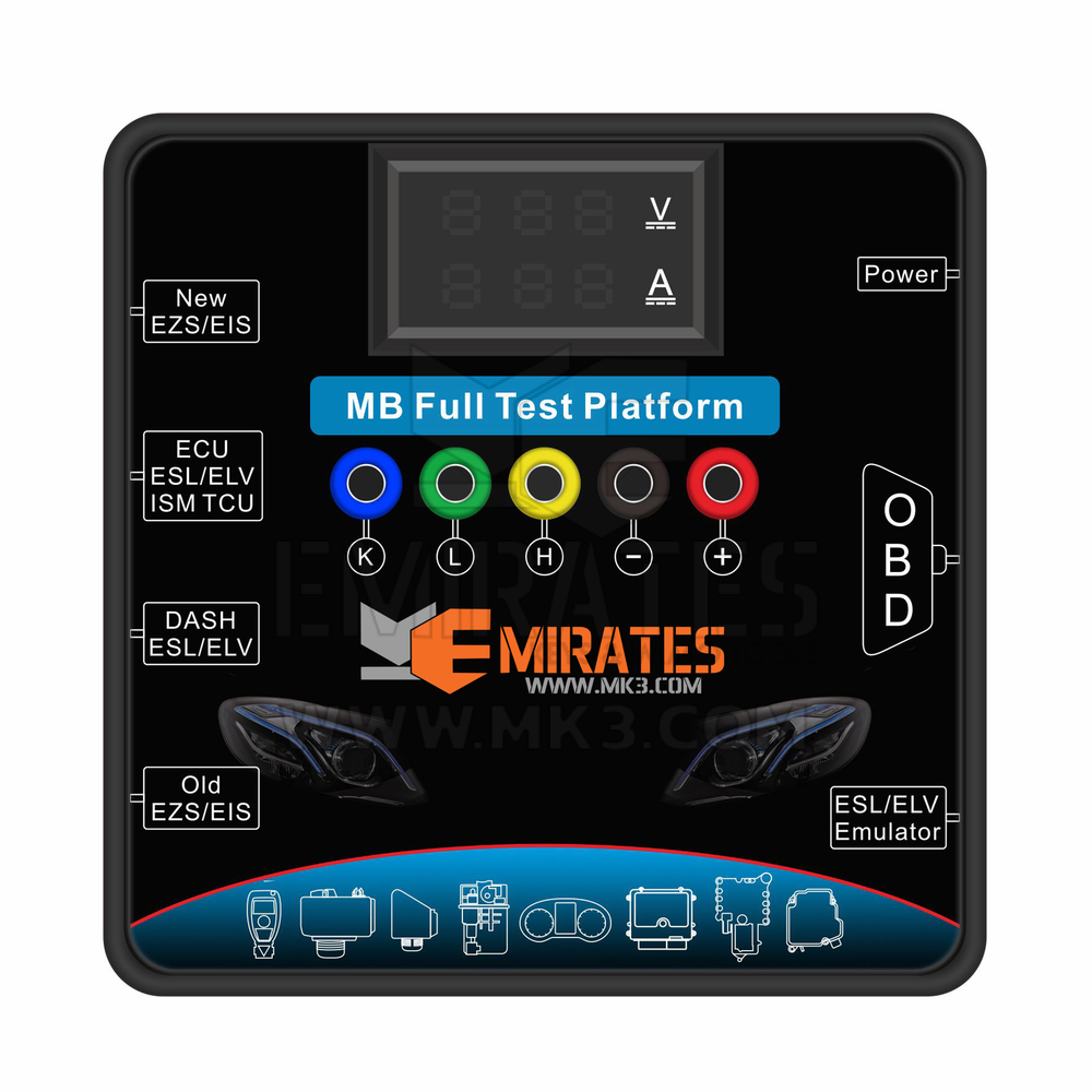 Xhorse VVDI MB BGA Tool Device for Mercedes Benz with 1 Year Unlimited Token & Mercedes Benz Full EIS EZS ESL Dash Gateway ECU TCU ISM Test Platform