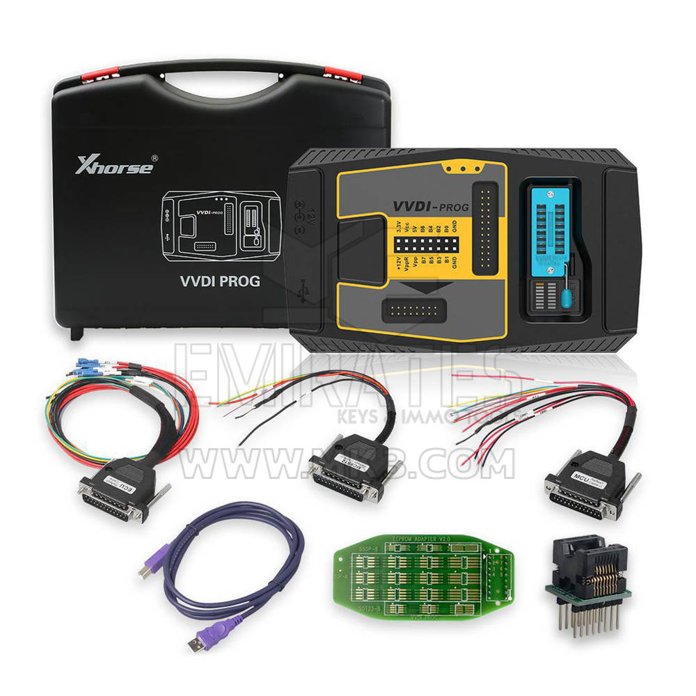 Xhorse VVDI PROG Programmatore Strumento Dispositivo e VVDI Prog Mercedes EIS / EZS Kit Adattatori Kit Bundle Con Prezzo Speciale | Emirates Keys