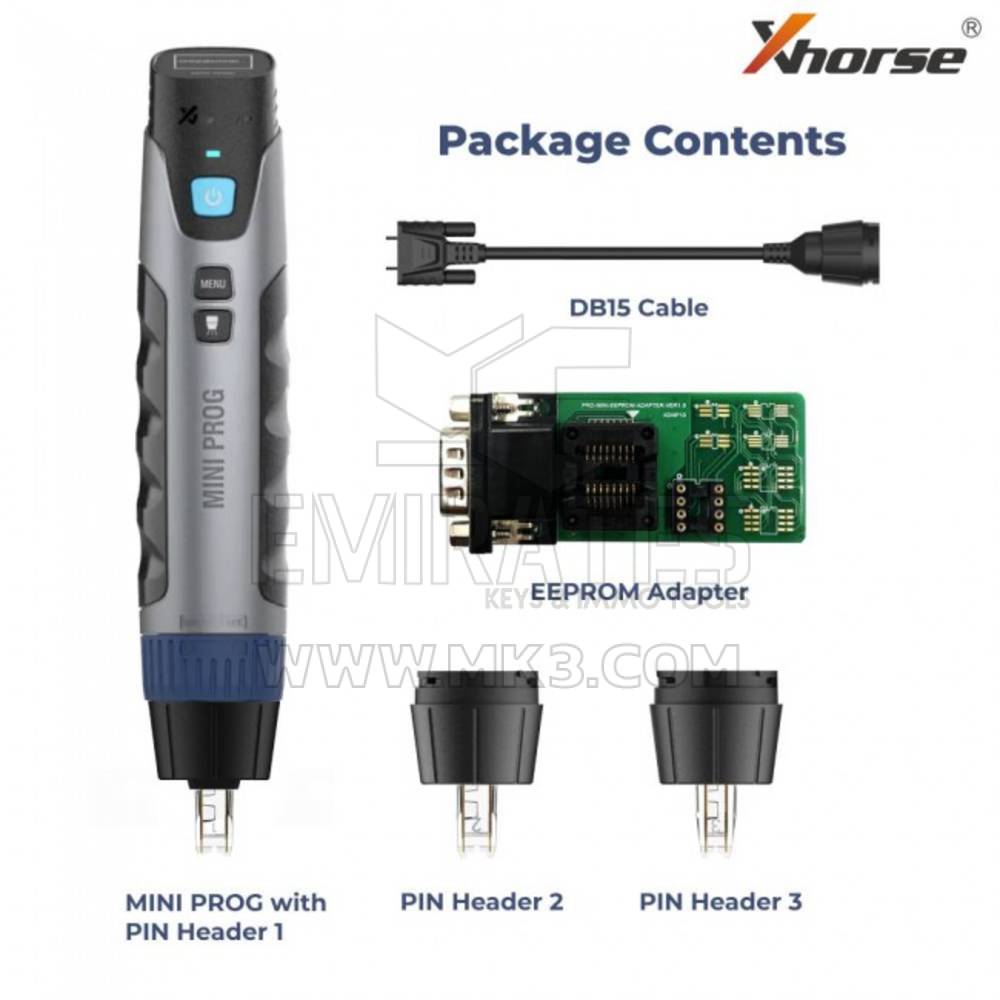 Xhorse MINI Prog Programmer and Solder Free Adapters | MK3