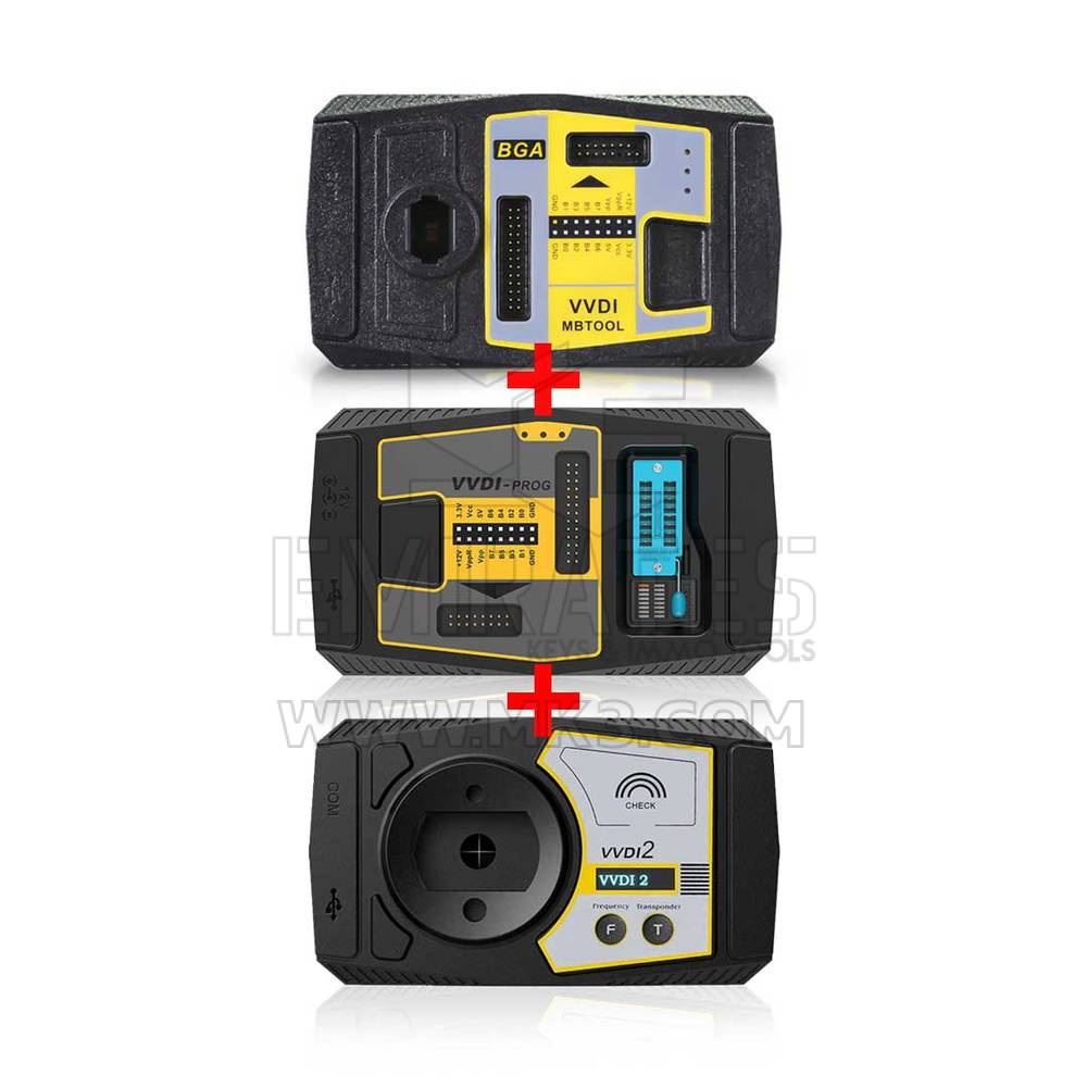 Software completo Xhorse VVDI2 e programador de dispositivo de ferramenta VVDI MB BGA e assinatura do programador VVDI Prog: token ilimitado de 1 ano para VVDI MB