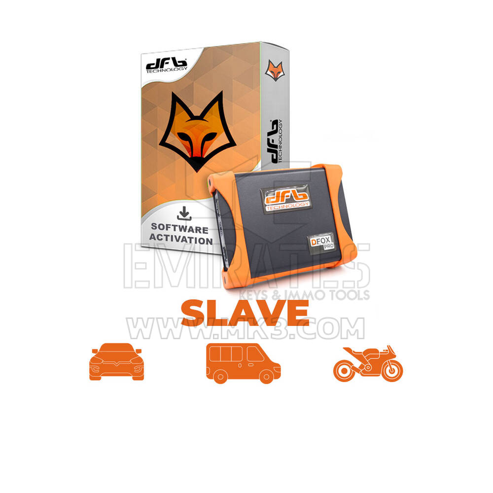 Dfox Slave Light + Pacchetto di programmazione ECU avanzata