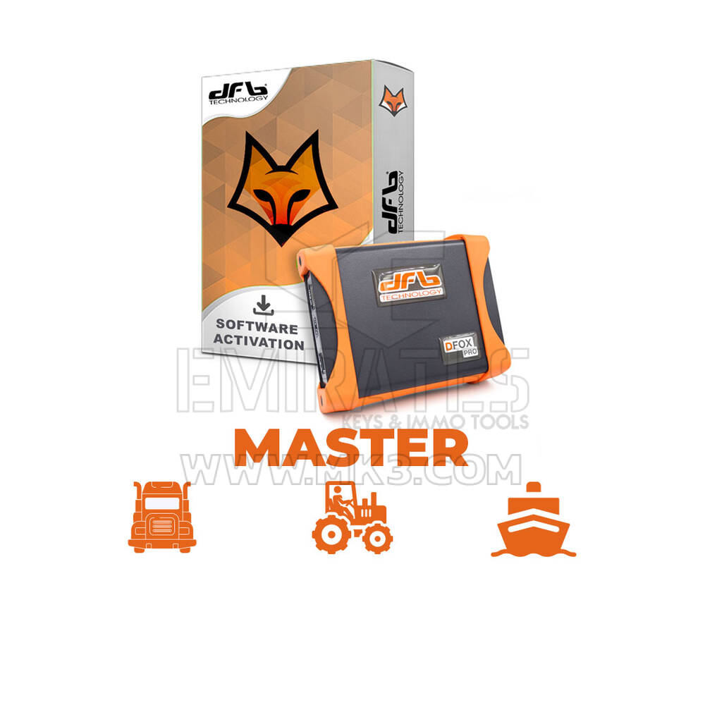 Dfox Master Heavy + Pro ECU Programming Package