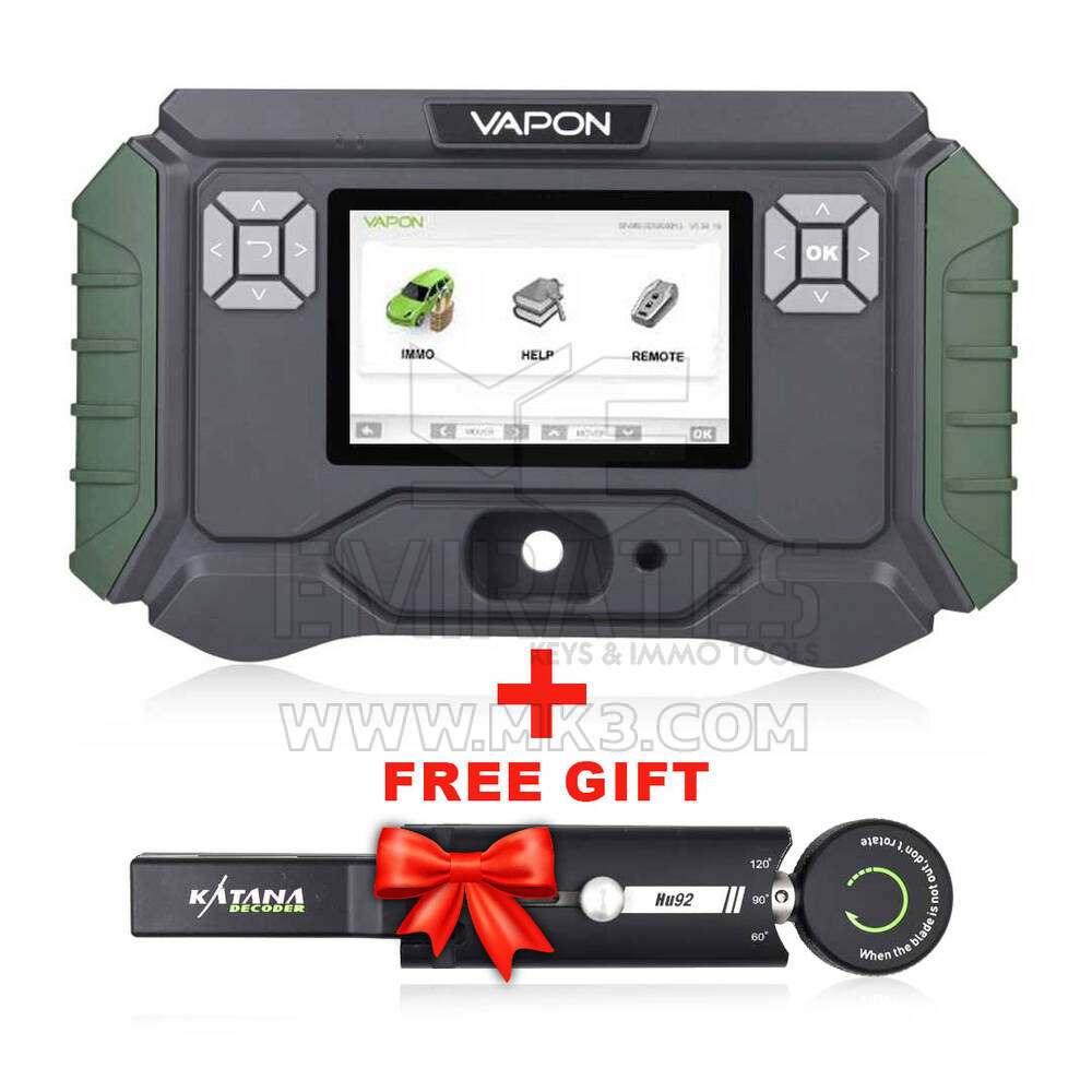 Vapon VP996 Device & Katana Decoder HU92 Bundle