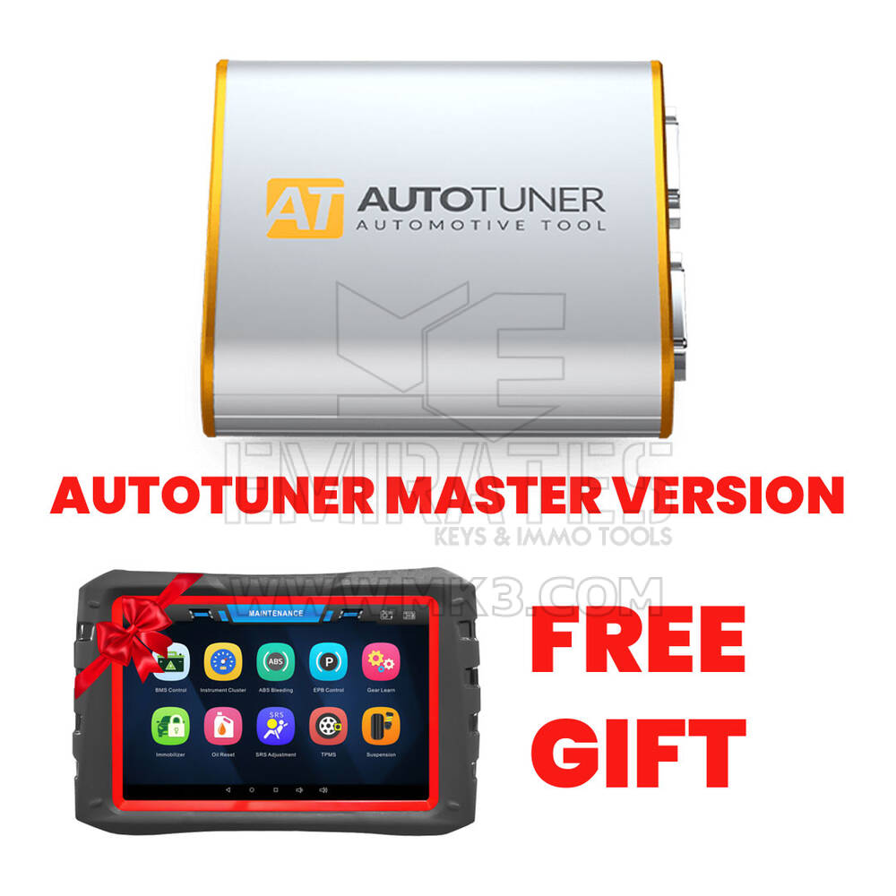 Herramienta AutoTuner versión Device Master + Autek BossComm IFIX-980 gratis