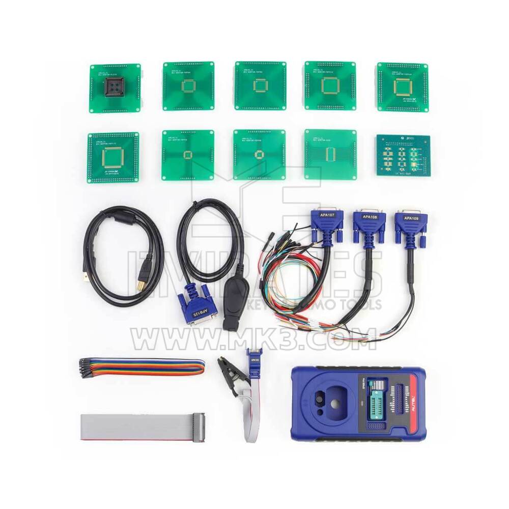 Ensemble complet de programmation de clé Autel MaxiIM IM508S (MaxiIM IM508S + XP400 PRO + G-BOX2 + APB112 + Toyota 8A + Nissan 16+32 + Chrysler 12+8 + BMW Ethernet + MaxiIM IMKPA + Adaptateur APB130) | Clés des Émirats