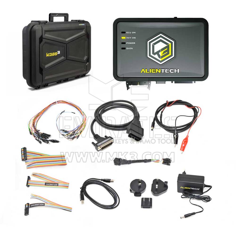 ALIENTECH KESSv3 programmation ECU et TCU + esclave voiture complète LCV (KESS3SA001 OBD-KESS3SA005 Bench-Boot) | Clés des Émirats