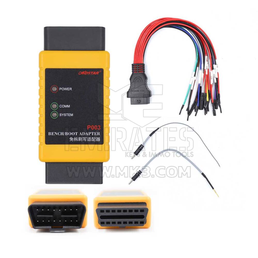 New Bundle OBDSTAR DC706 ECU Tool Full Version for Car and Motorcycle and OBDSTAR P003 Bench/Boot Adapter Kit for ECU CS PIN | Emirates Keys