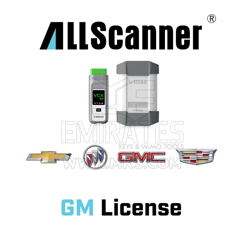 GM Group Diagnostic Software Package And ALLScanner VCX-DoIP With GM License | Emirates Keys