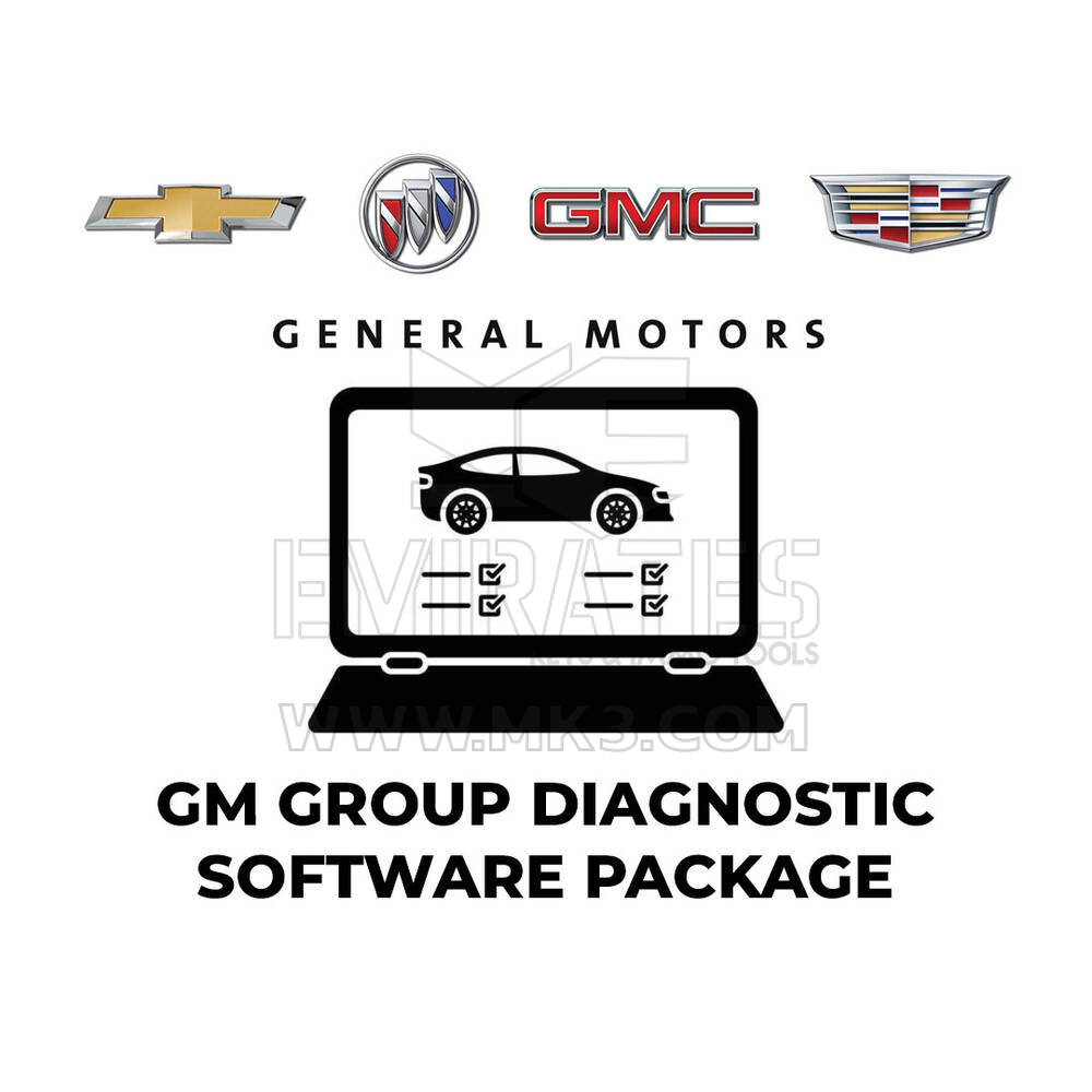 Progiciel de diagnostic du groupe GM et ALLScanner VCX SE avec licence GM | MK3