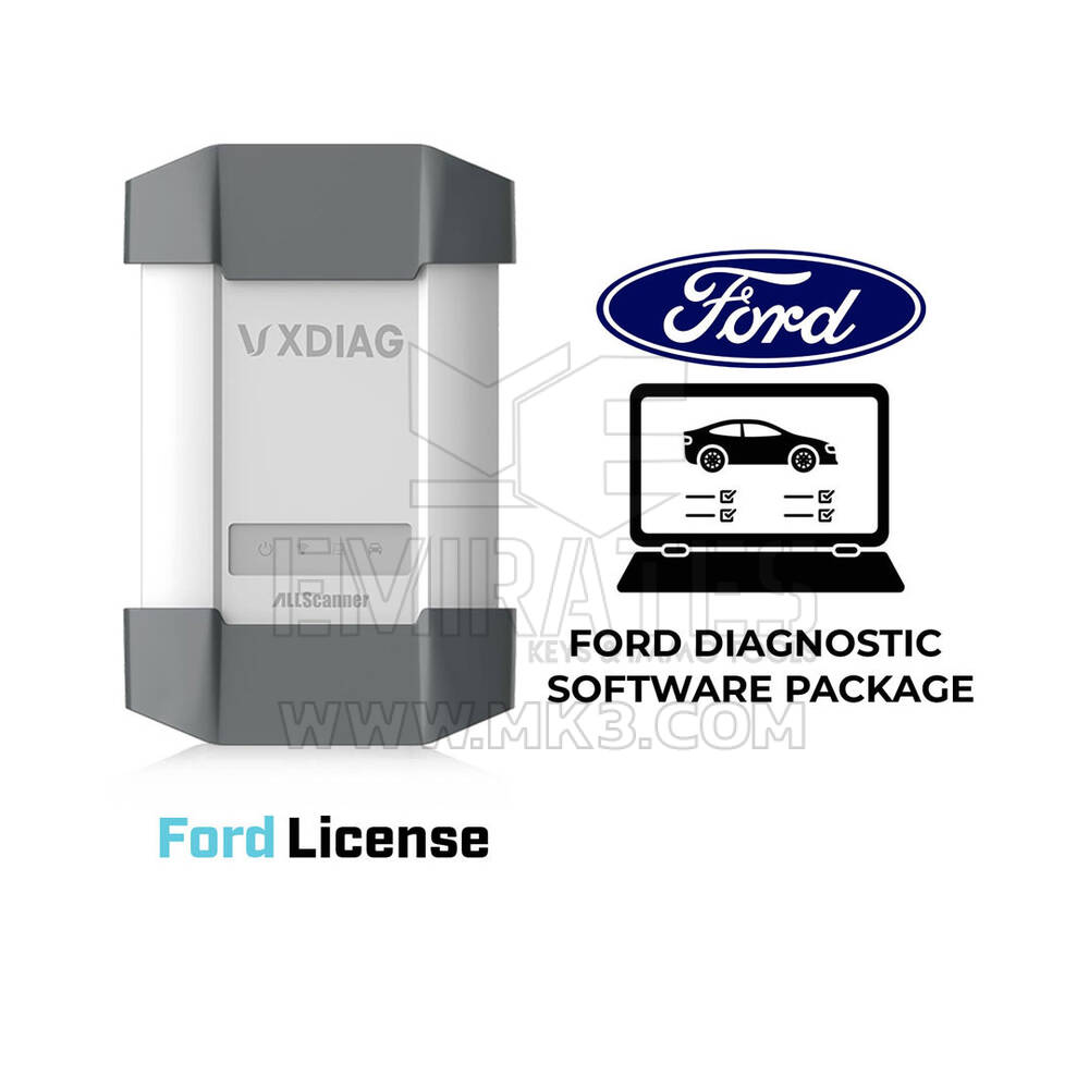 Ford Package For Ford Diagnostic Software ,VCX DoIP Device , license and Software