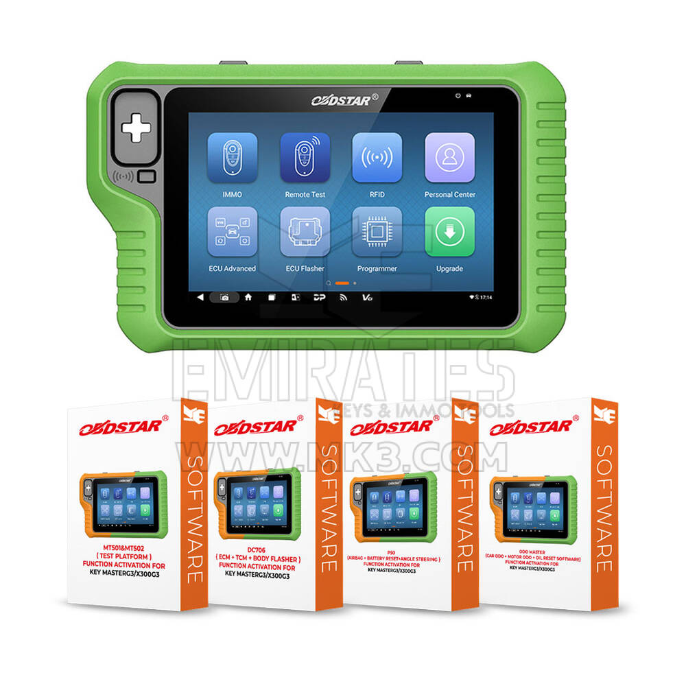 OBDSTAR KEY MASTER G3 Key Programmer A1 Full Software Package