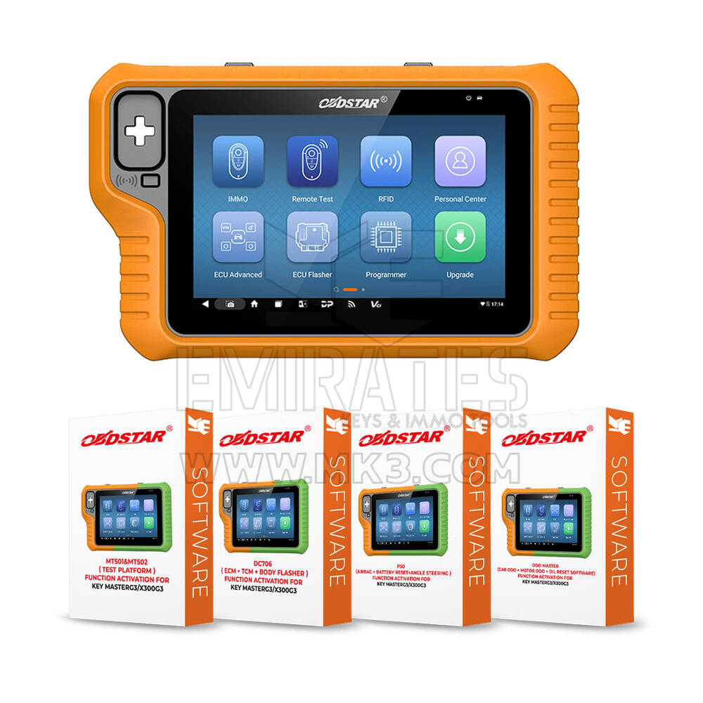 OBDSTAR X300 Classic G3 Key Programmer A1 Full Software Package