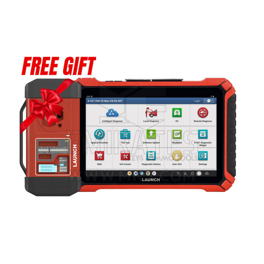 Launch X-431 PAD IX LINK PAD 9 LINK High-end Flagship Diagnostic Tool & Free X-PROG 3 Advanced Immobilizer and Key Programming Module Gift