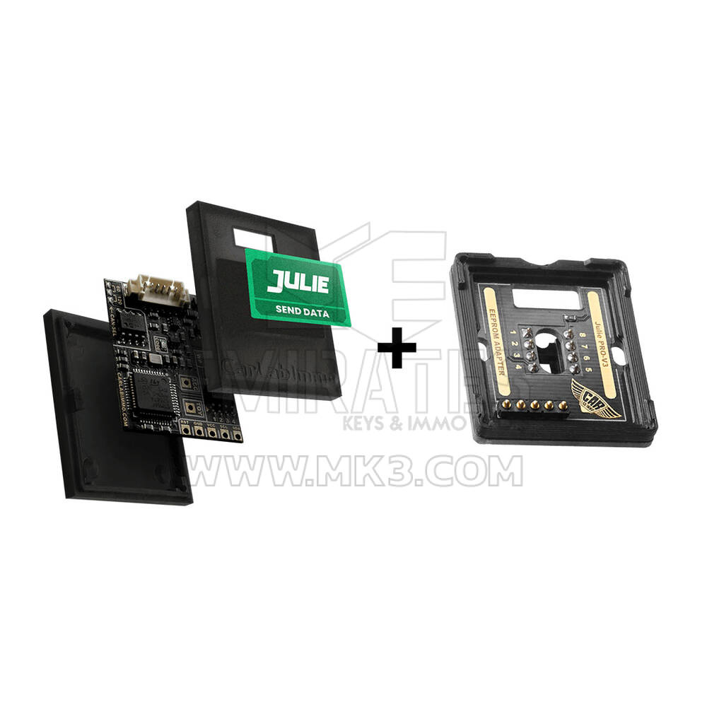 Emulador CarLabImmo Julie SEND DATA + Adaptador EEPROM 24C02