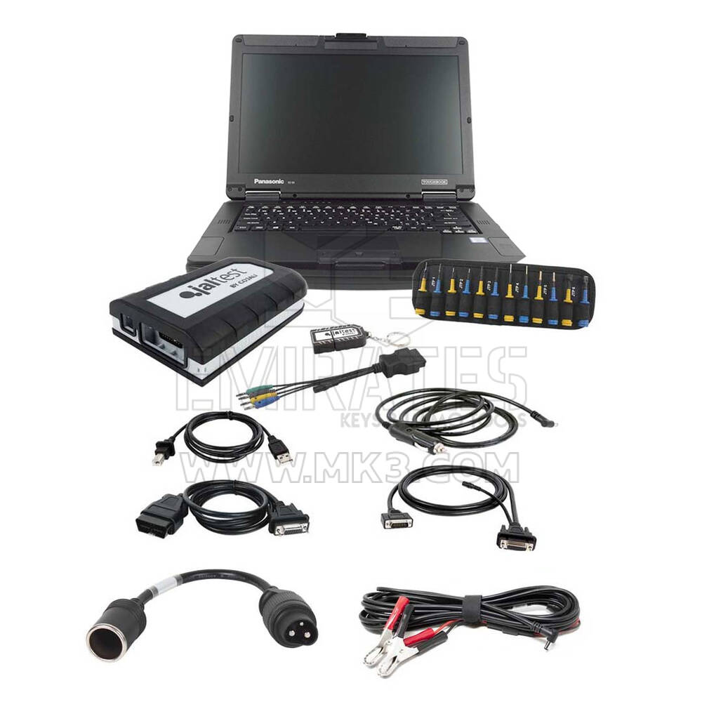 Kit de diagnóstico AGV Jaltest para maquinaria agrícola con PC Rugged International 2.ª generación