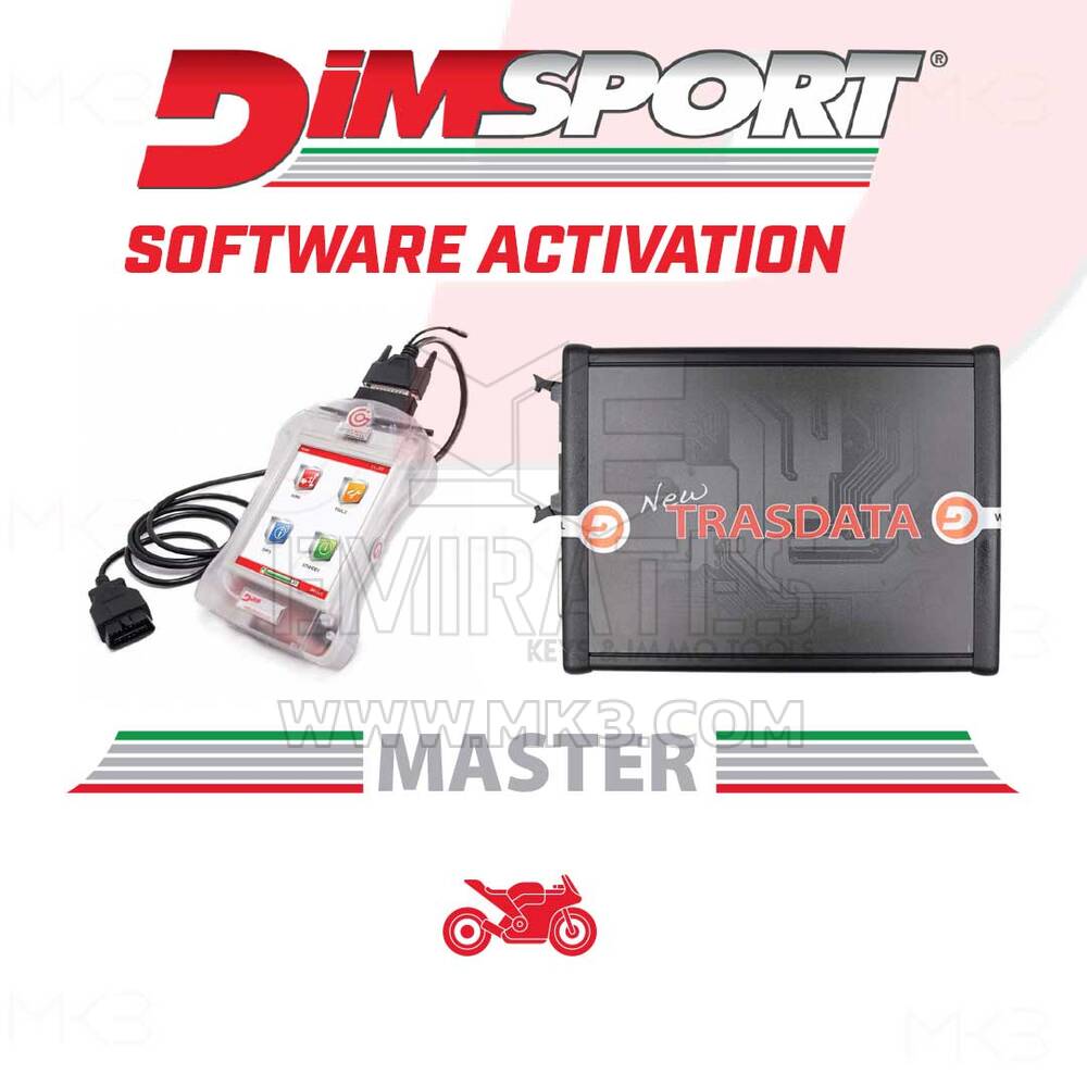 Dimsport - NOUVEAU GENIUS & NOUVEAU TRASDATA MASTER - MOTO & VTT - ACTIVATION COMPLÈTE