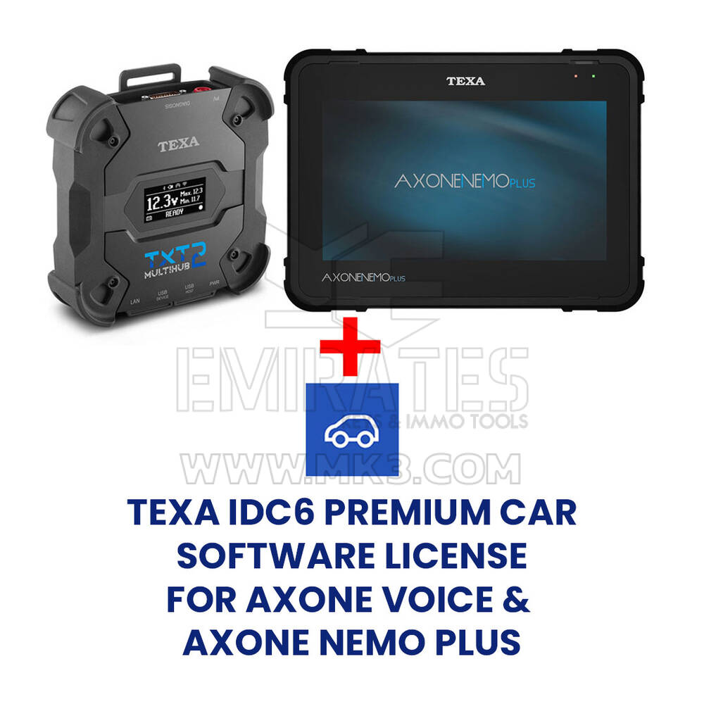 Texa AXONE NEMO PLUS + NAVIGATOR TXT MULTIHUB 2 Con licenza Full Car IDC6 e Texa APP in regalo
