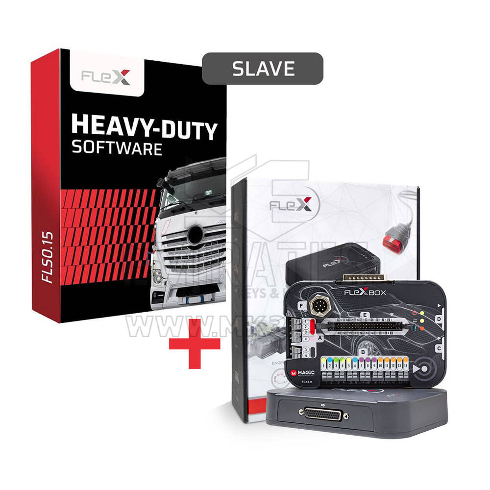 Kit matériel complet MAGIC FLK02.V02 FLEX + Magic FLS0.15S - OBD/Bench/Boot robuste SW Flex - Esclave