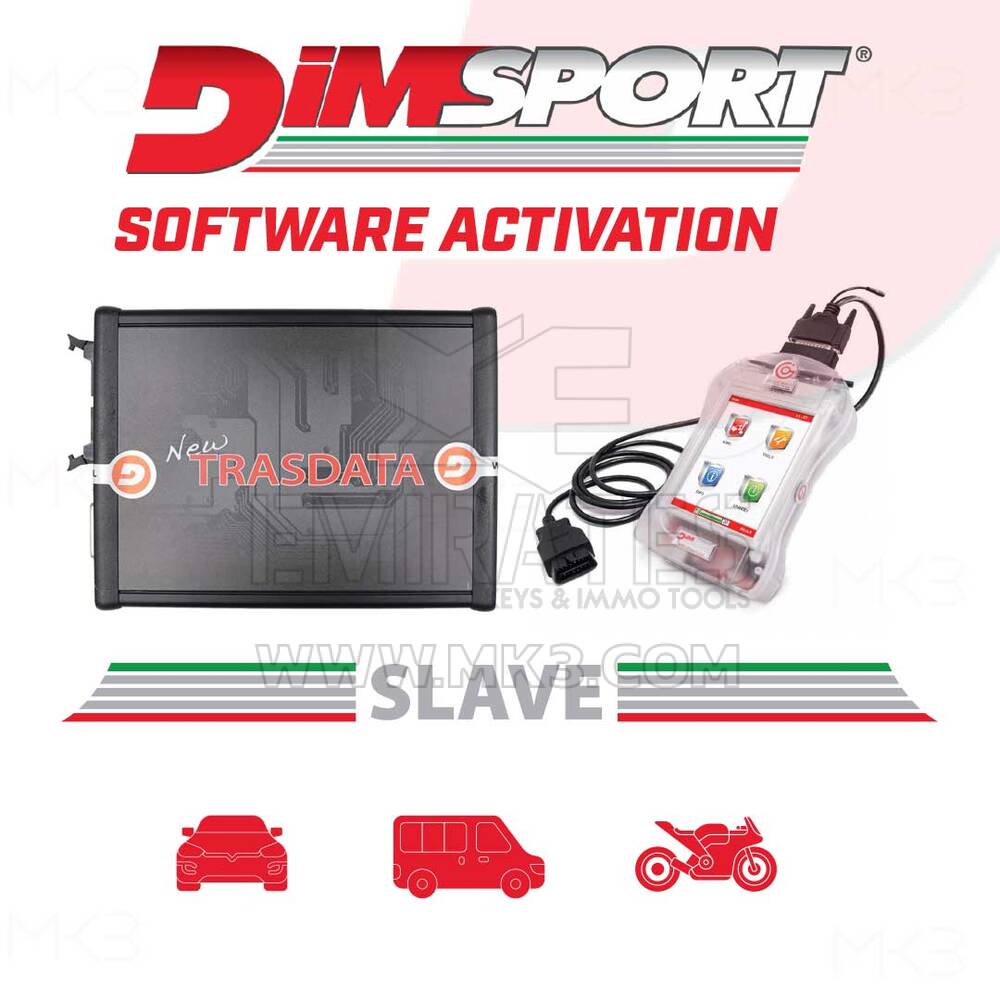 Dimsport - AV99NFPG09-01-PR - YENİ GENIUS SLAVE Bisiklet, OTOMOBİL ve HAFİF TİCARİ ARAÇ Aktivasyonu