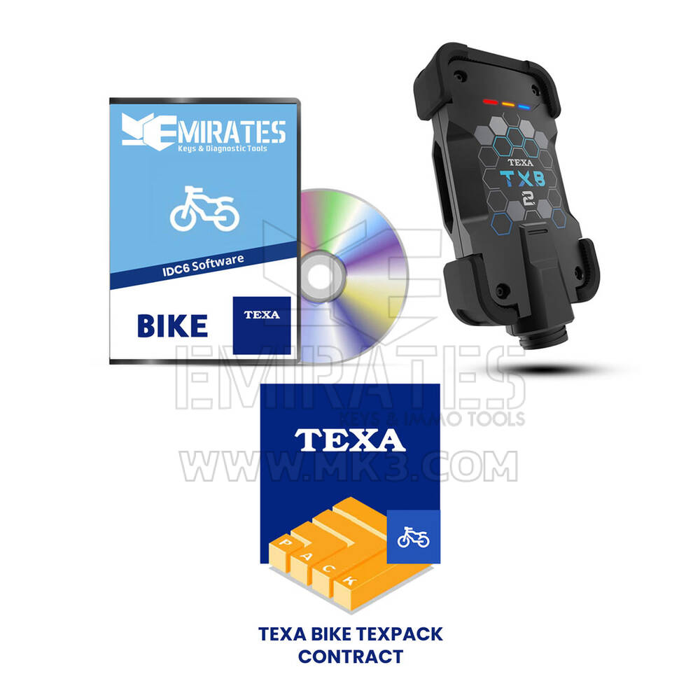 Texa NAVIGATOR TXB 2 Tam Bisiklet Aktivasyonu ile