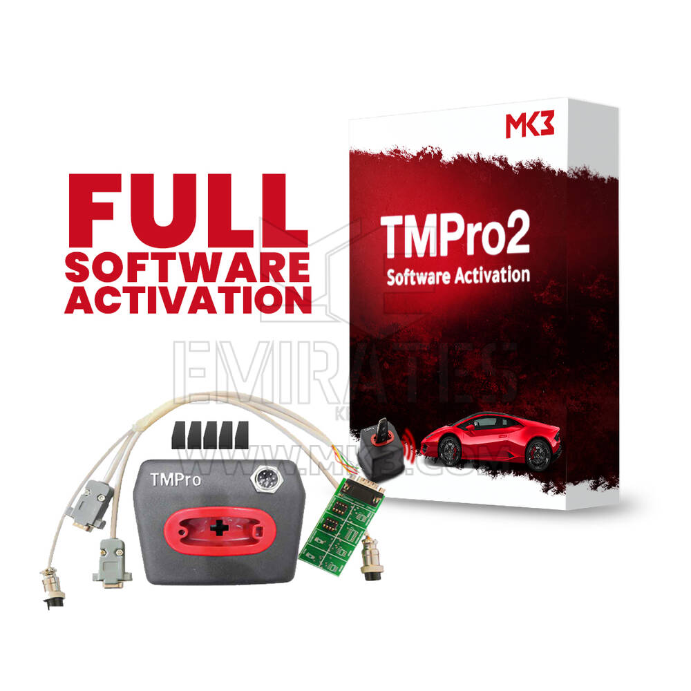 TMPro 2 Orijinal Transponder Anahtar Programlayıcı Tam Yazılım Aktivasyonu