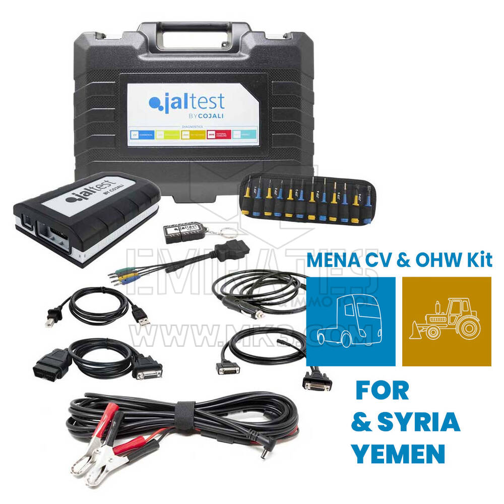 JALTEST MENA CV & OHW Kit Diagnostics