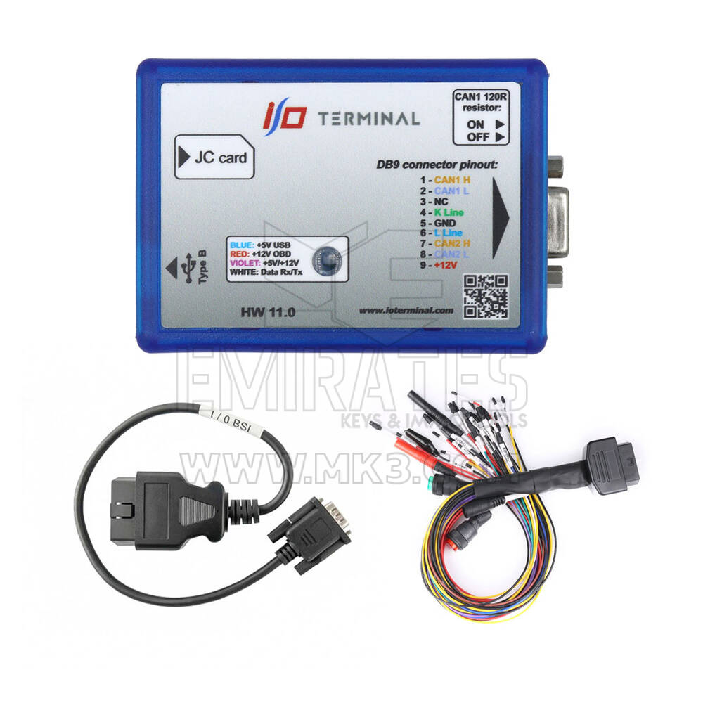IO Terminal Full Set – ( OBD Cable & GODIAG OBD2 Jumper Adapter )