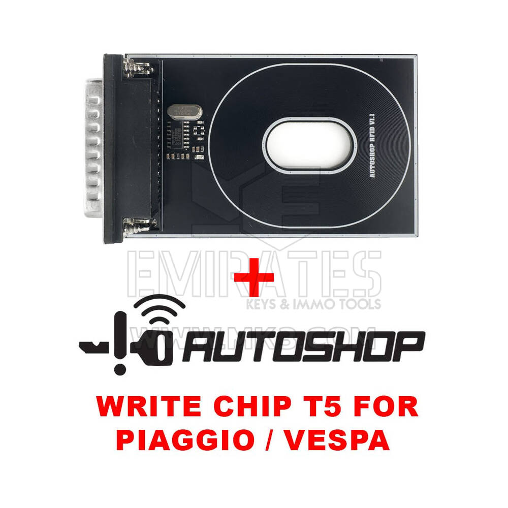 Autoshop Piaggio Immo Chip - RFID Board + Write chip T5 for Piaggio / Vespa Software Activation
