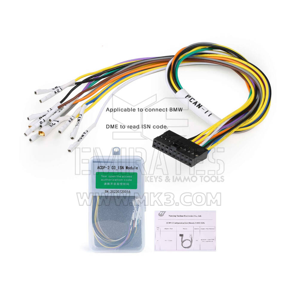 New Yanhua ACDP BMW BDC2 AKL Full Package ( Mini ACDP2 + Module 38 + BMW BDC2 Key Learning Bench Platform + Module 3 + BMW B48/B58 Interface Board ) – Supports BMW G Series BDC2 Add Key | Emirates Keys