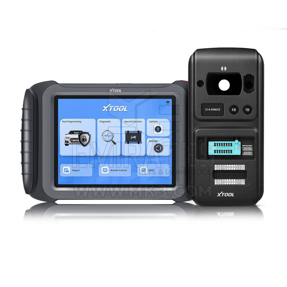 جهاز برمجة المفاتيح الاحترافي X-Tool X100PAD Elite2 + جهاز برمجة المفاتيح والرقائق KC501