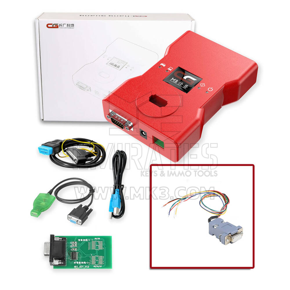 برنامج برمجة مفاتيح بنز CGDI MB (النسخة الكاملة) مع محول CGDI 205