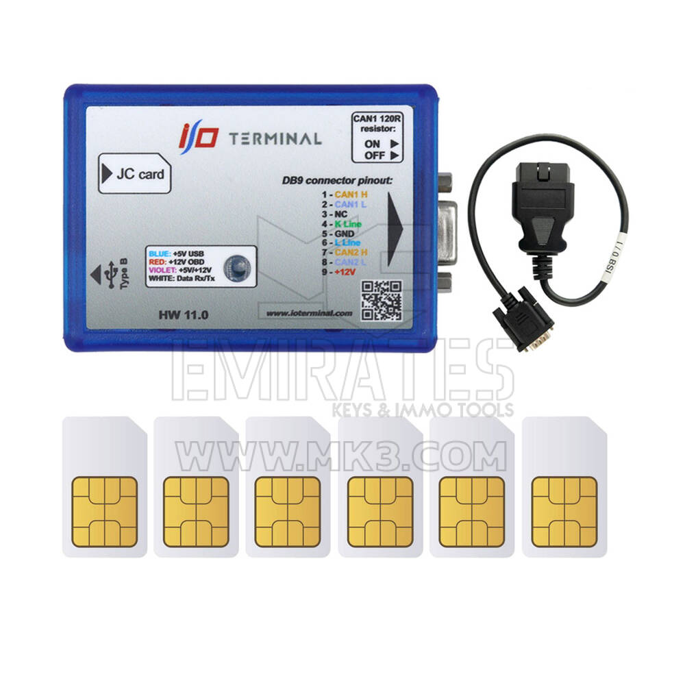 Activation complète du périphérique multi-outil du terminal IO d'E/S