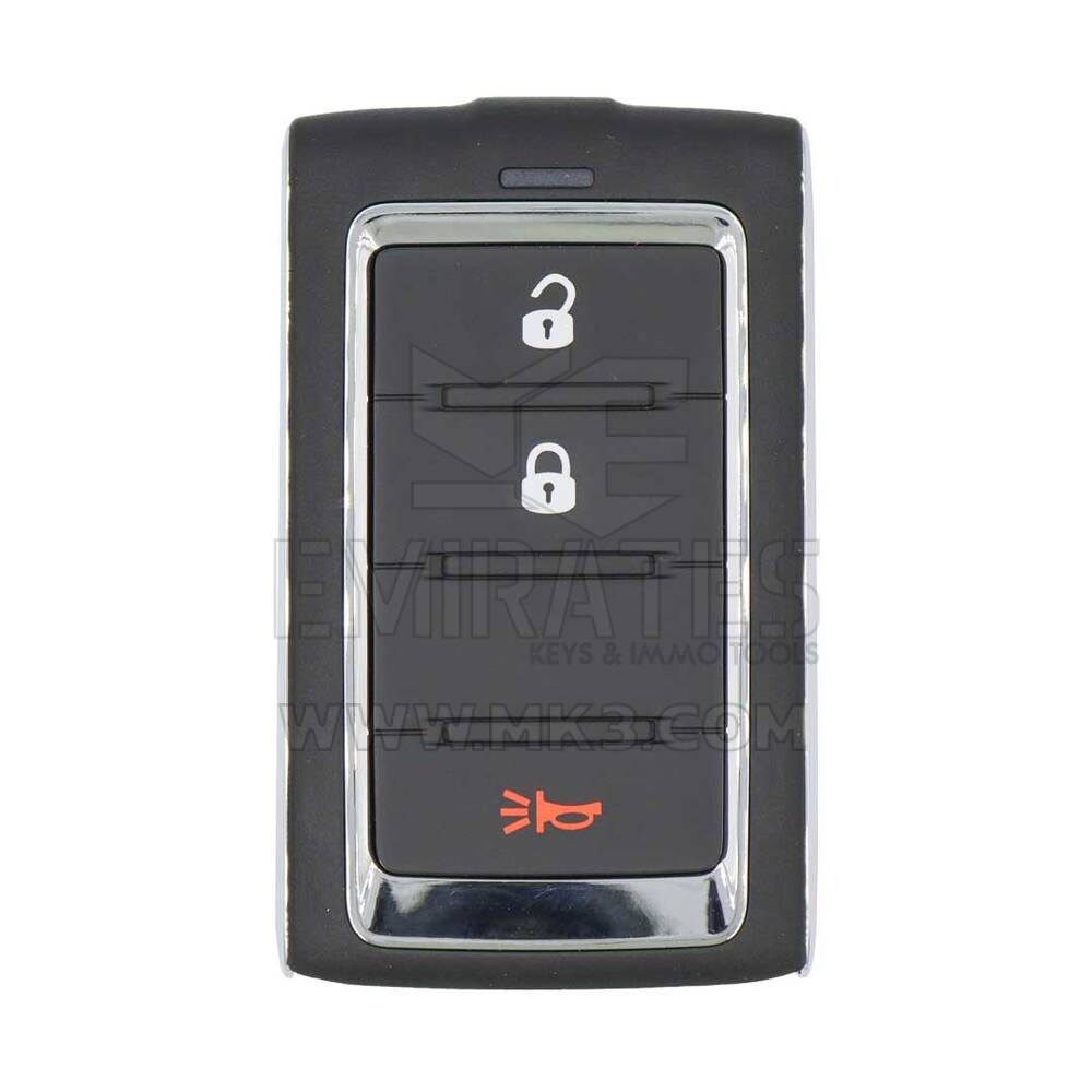 Llave remota inteligente original Jeep Grand Cherokee 2022 de 2+1 botones, 433 MHz, 68377529AA, 68377529AB, 68582686AA, 68582686AB