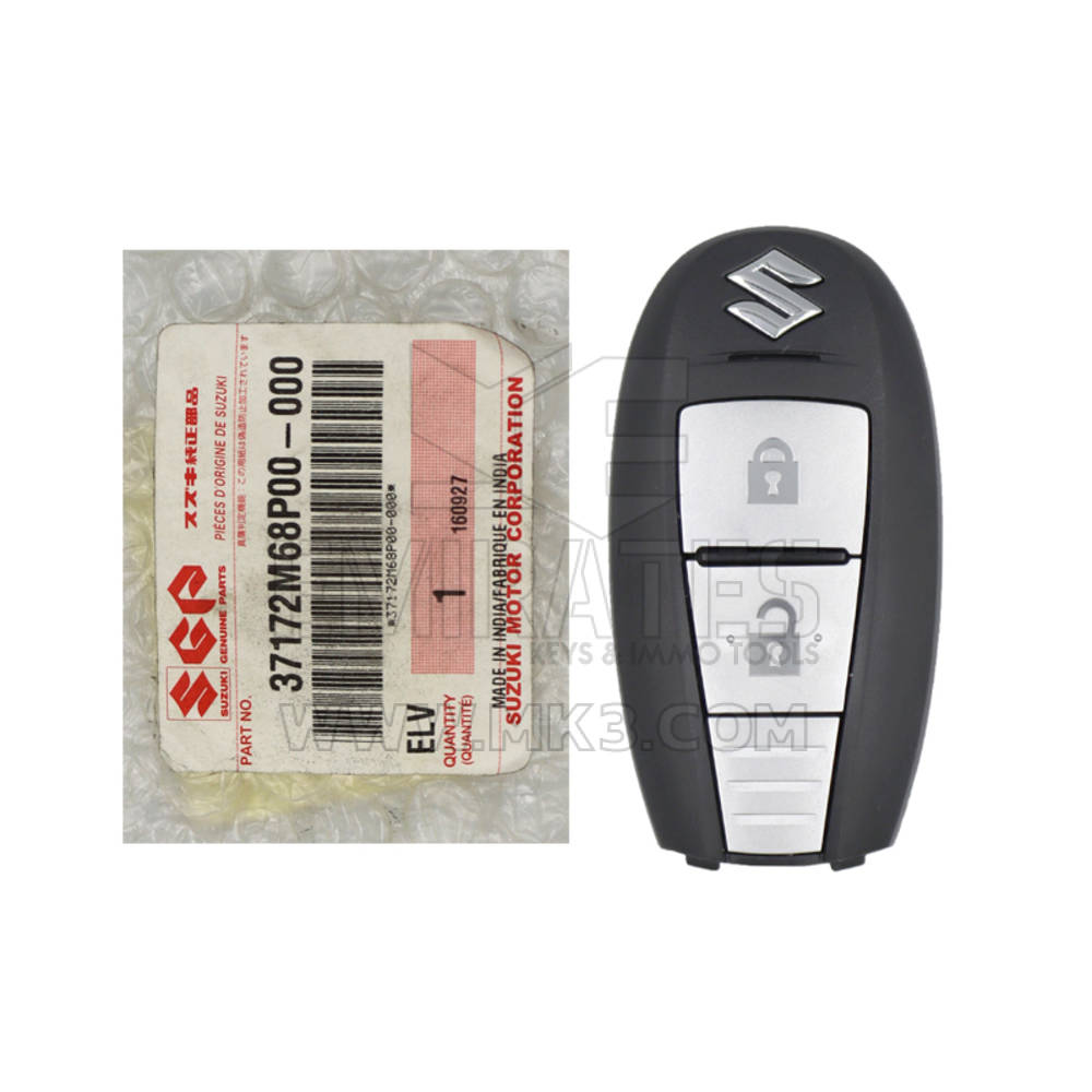 GENUINE PARTS Suzuki Genuine Smart Remote Key 2 Buttons 433MHz 37172-M68P00, Original Remote, Keyless go, Proximity keys
