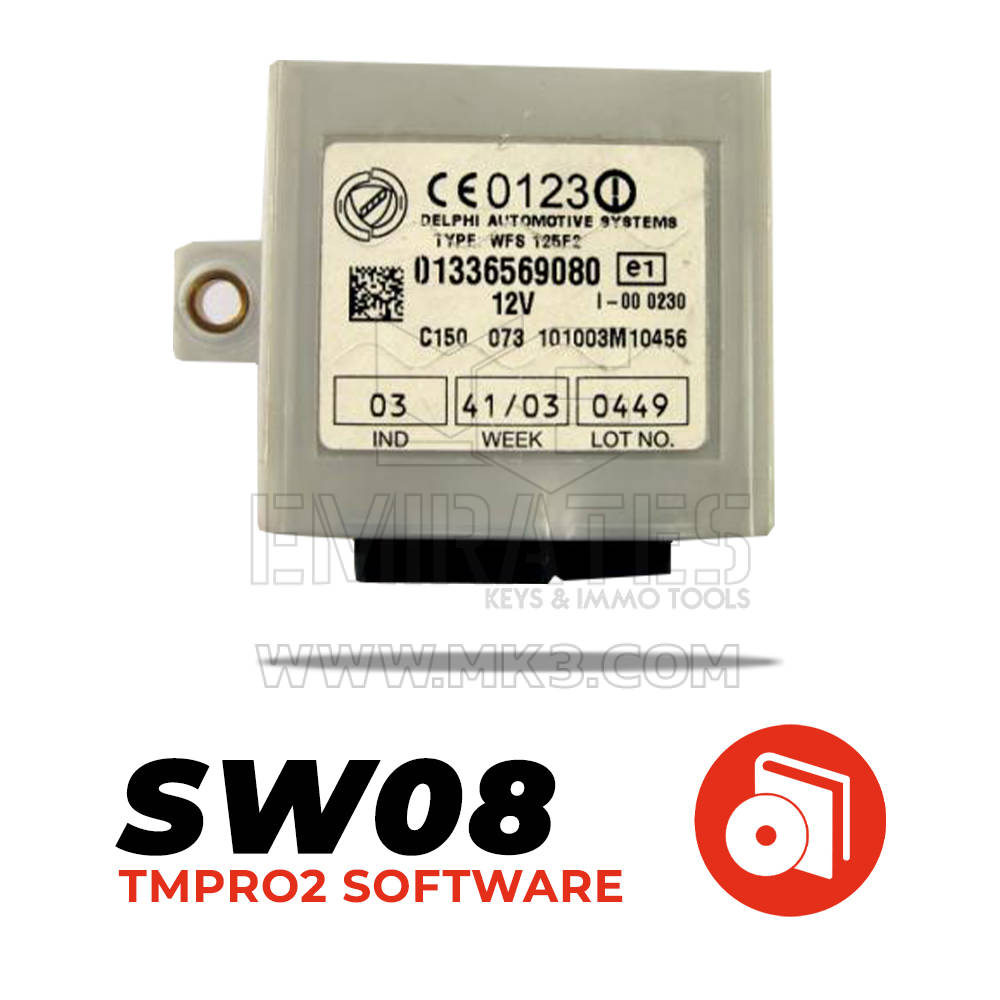 Tmpro SW 8 - Fiat-Citroen-Peugeot CODE2 Delphi