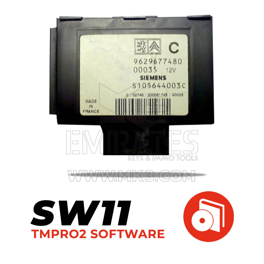 Tmpro SW 11 - Peugeot-Fiat-Citroën immobox Siemens