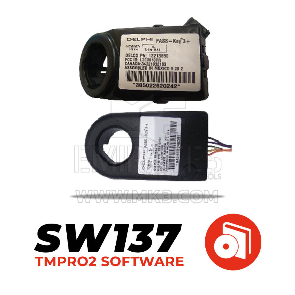 Tmpro SW 137 - GM Passkey3 + immobox Delphi ID48