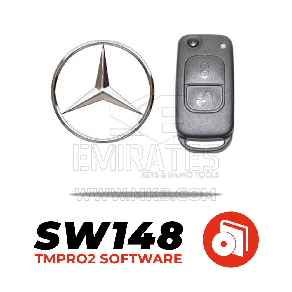 Tmpro SW 148 - Mercedes C-E-G masterchip ID44