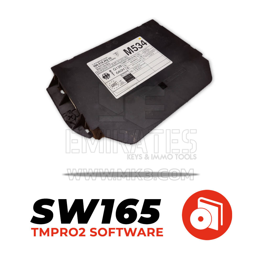 Tmpro SW 165 - Carrosserie Porsche PAS avec ID48