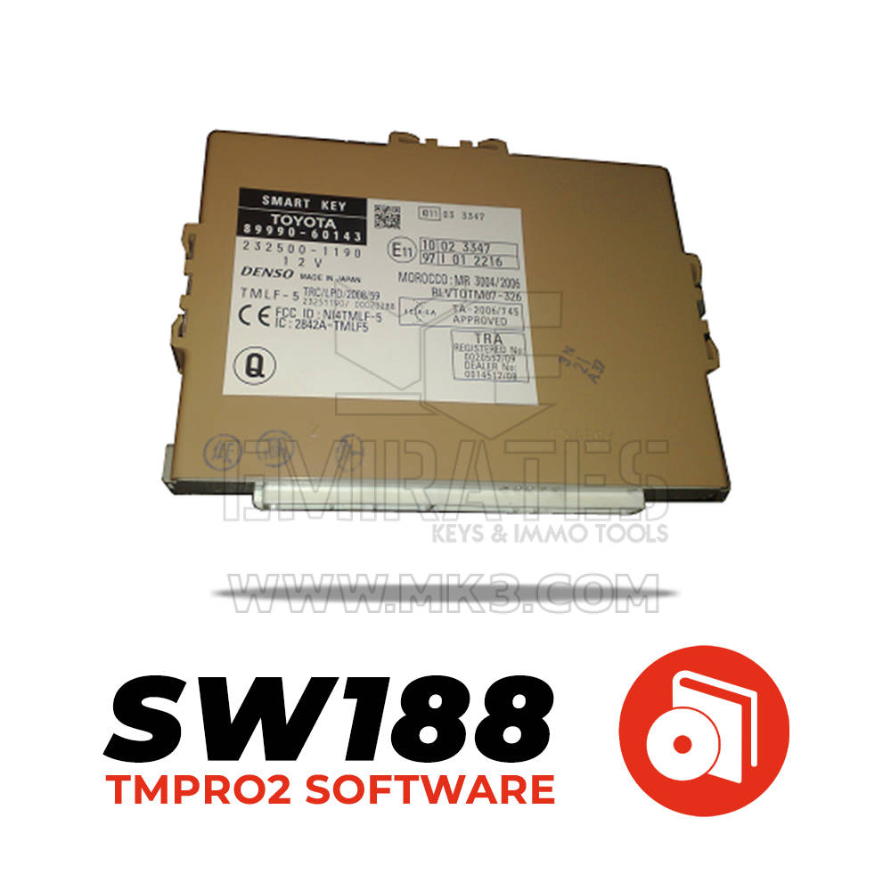 Tmpro SW 188 - Toyota-Lexus SMART anahtar ünitesi Denso